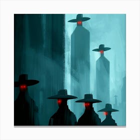 Samurai Inquisition Canvas Print