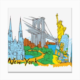 New York City 1 Canvas Print