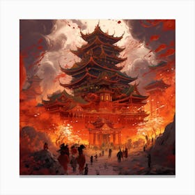 Chinese Pagoda Canvas Print