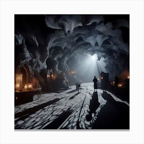 Room In A Cave Canvas Print