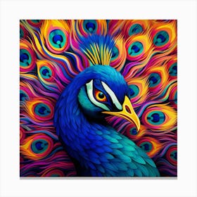 Peacock 6 Canvas Print
