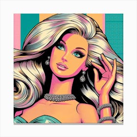 Barbie 1 Canvas Print