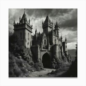 Castle In The Clouds 17 Canvas Print