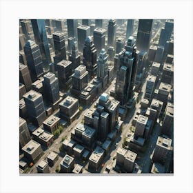 Cityscape Canvas Print