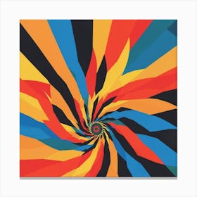 Spiral Vortex Canvas Print