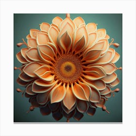 Dahlia 1 Canvas Print