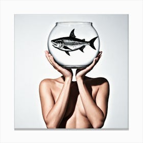 Fish Bowl 10 Canvas Print