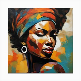 African Woman 1 Canvas Print