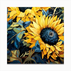 Sunflowers 2 Canvas Print