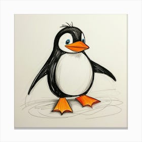 Penguin 17 Canvas Print