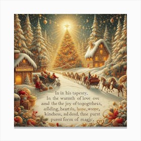 Christmas Tree Canvas Print