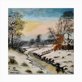 Winter'S Day Canvas Print