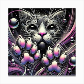 Cat Paws Canvas Print