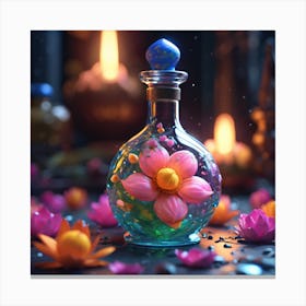 Potion Bottle Canvas Print