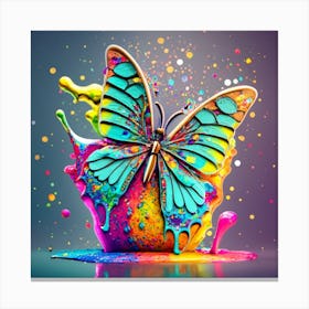 Colorful Butterfly 1 Canvas Print