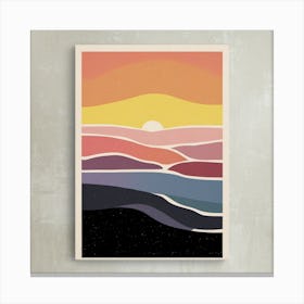 Sunset 8 Canvas Print