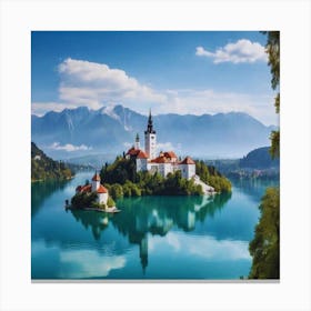 Bled Island Canvas Print