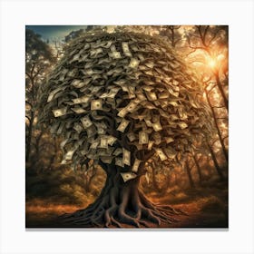 The Money Tree Canvas Print