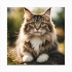 Coon Cat 5 Canvas Print