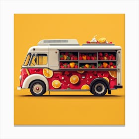 Food Truck Canvas Print