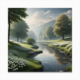 Peaceful Landscapes 2023 11 02t214726 1 Canvas Print