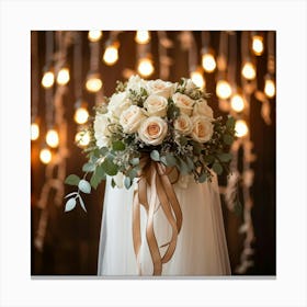 Wedding Bouquet Canvas Print