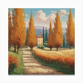 A Dreamy Landscape Canvas Print