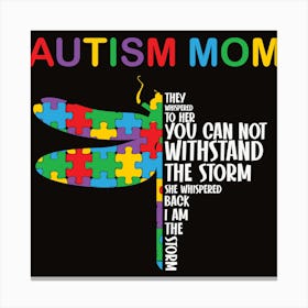 Autism Mom Canvas Print