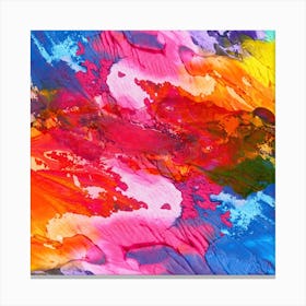 Abstract Painting Canvas Print