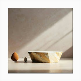 Marble Bowl 15 Canvas Print