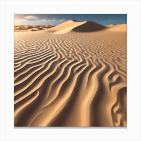 Sand Dunes 9 Canvas Print