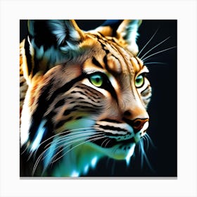 LYNX PORTRAIT Canvas Print