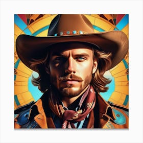 Cowboy 1 Canvas Print