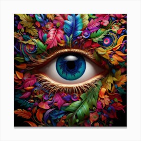 Eye Of The Forest Canvas Print