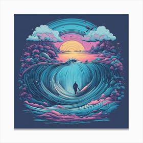 Dreaming Of The Ocean Canvas Print