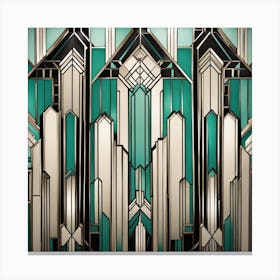 Deco Style Canvas Print