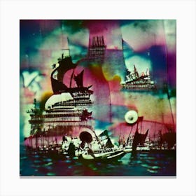 Phantomship Canvas Print