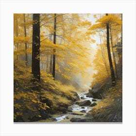 Autumn Forest 123 Canvas Print