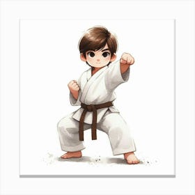 Karate kid 9 Canvas Print