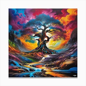 Tree Of Life 196 Canvas Print