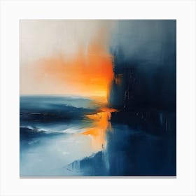 Abstract Painting Canvas Print