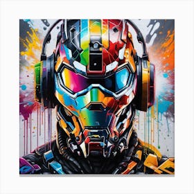 Cyborg 8 Canvas Print