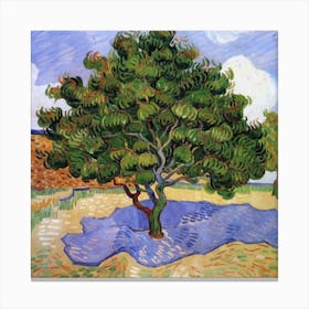 Mulberry Tree, c.1889 Vincent van Gogh 2 Canvas Print