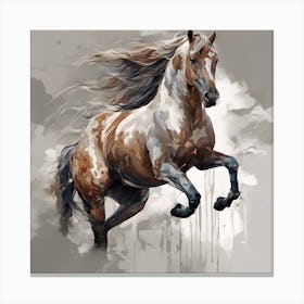 Horse Painting 3 Canvas Print