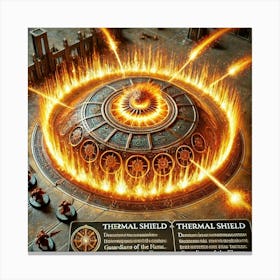 Vulkaris Thermal Shield Iron Commonwealth Canvas Print