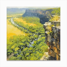 'River View' Canvas Print