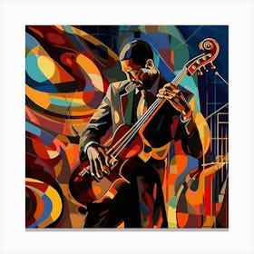 Jazz Musician 82 Canvas Print