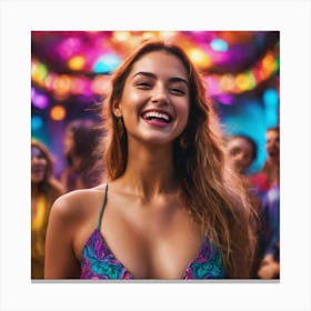 Cute smile 😁 Canvas Print