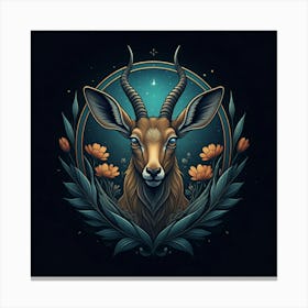 Horns Canvas Print