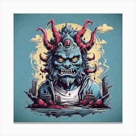 Demon 2 Canvas Print